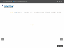 Tablet Screenshot of newtonindia.com